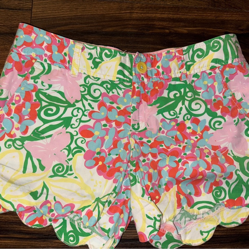 Lilly Pulitzer Floral Patterned Women's Shorts
